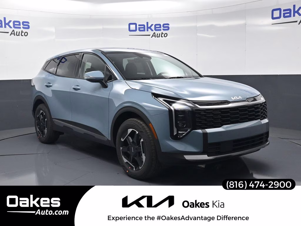 2026 Heritage Blue Kia Sportage Hybrid S AWD SUV