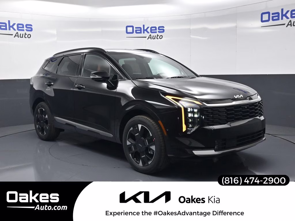 2026 Fusion Black Kia Sportage Hybrid SX-Prestige AWD SUV