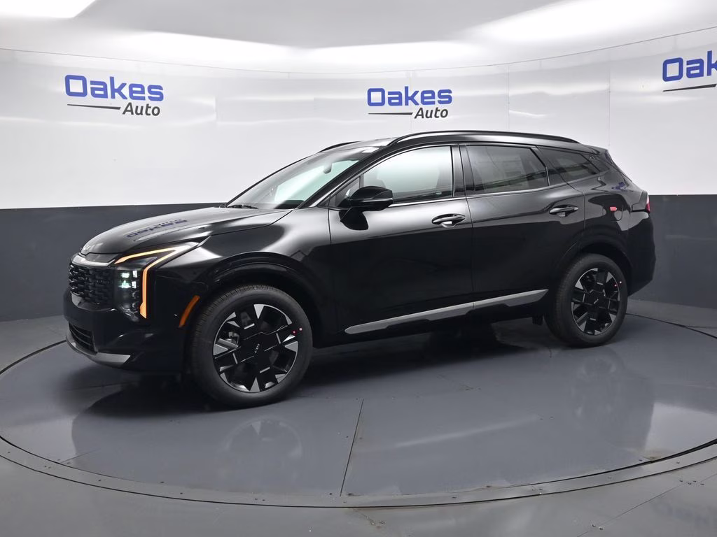 2026 Fusion Black Kia Sportage Hybrid SX-Prestige AWD SUV