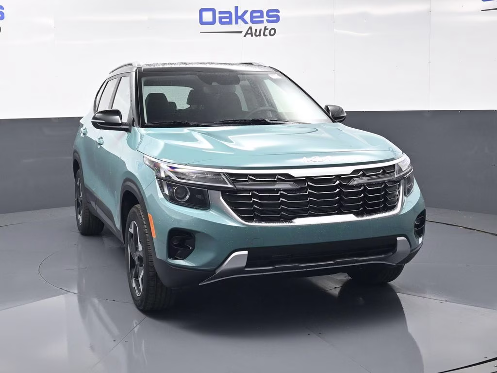 2026 Pluton Blue/Black Roof Kia Seltos S AWD SUV