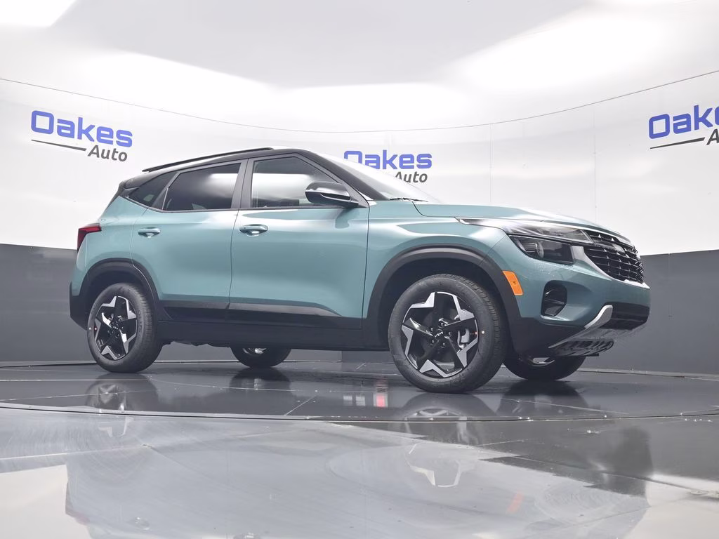 2026 Pluton Blue/Black Roof Kia Seltos S AWD SUV