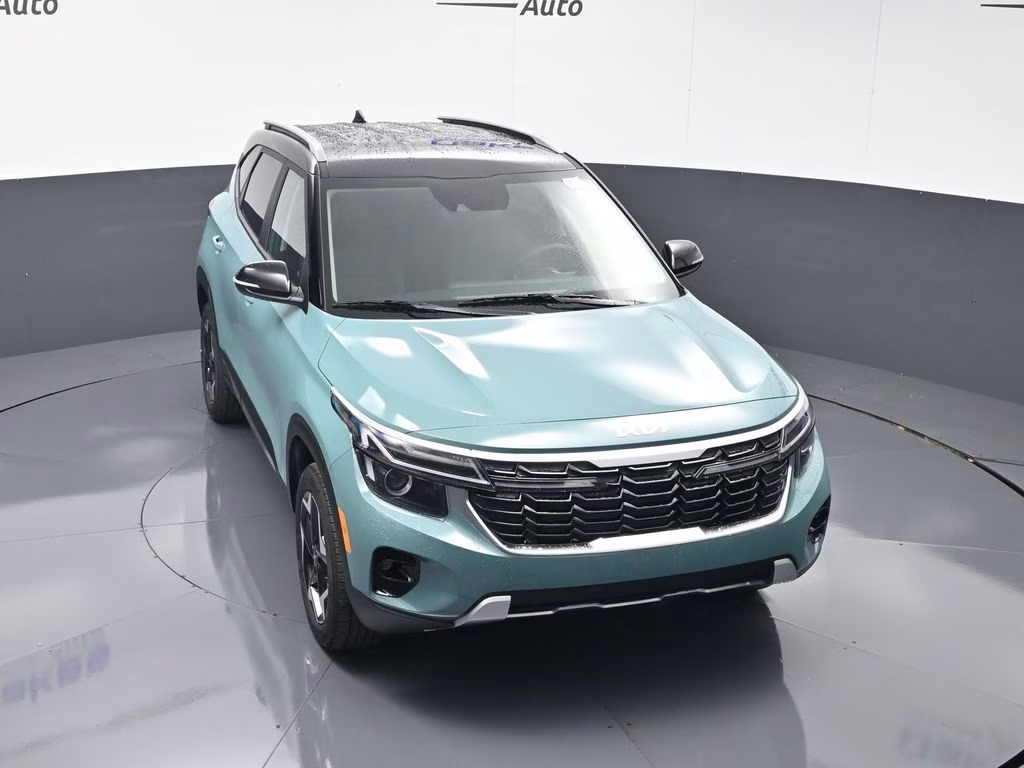 2026 Pluton Blue/Black Roof Kia Seltos S AWD SUV