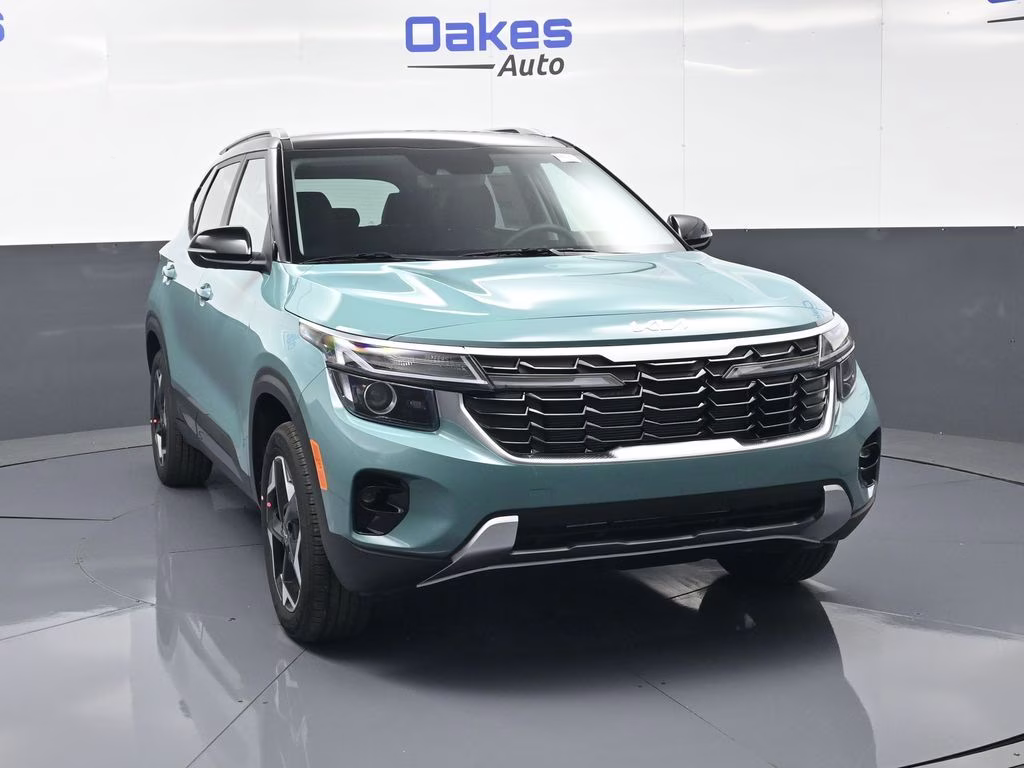 2026 Pluton Blue/Black Roof Kia Seltos S AWD SUV