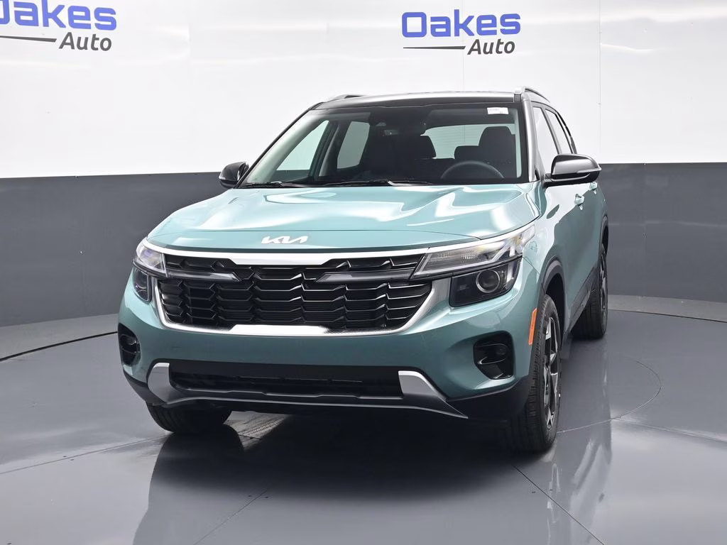 2026 Pluton Blue/Black Roof Kia Seltos S AWD SUV