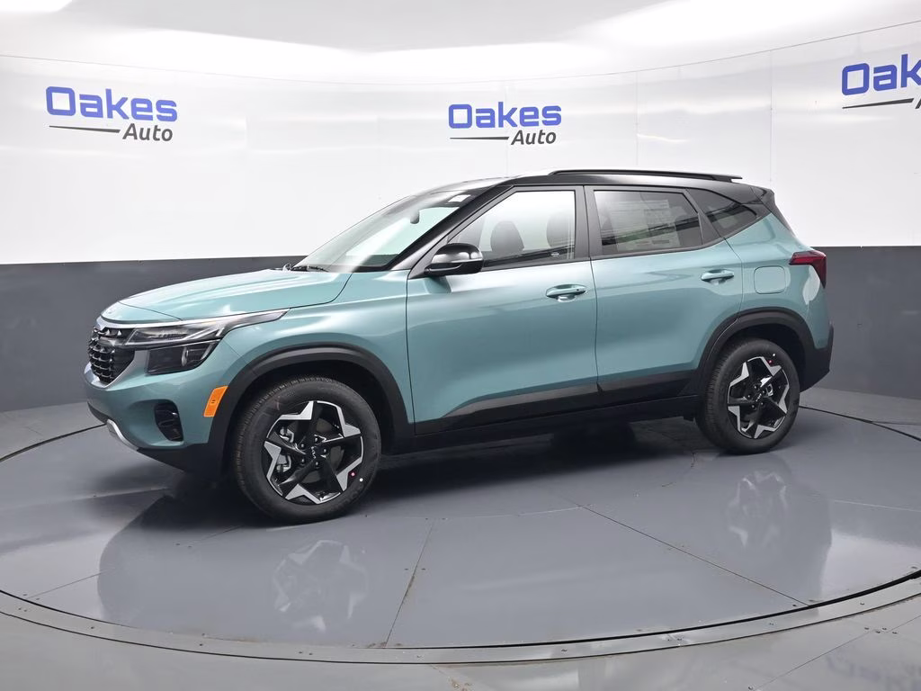 2026 Pluton Blue/Black Roof Kia Seltos S AWD SUV