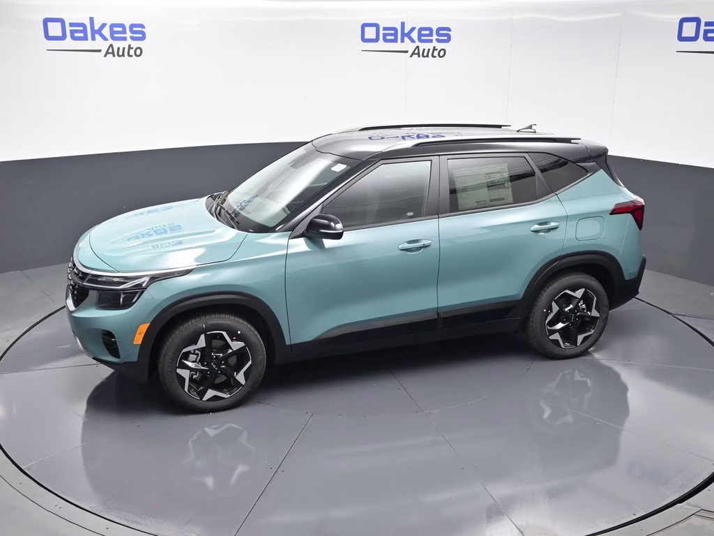 2026 Pluton Blue/Black Roof Kia Seltos S AWD SUV