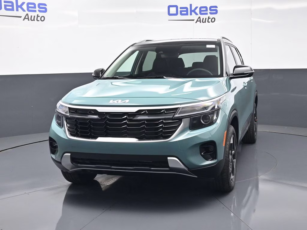 2026 Pluton Blue/Black Roof Kia Seltos S AWD SUV