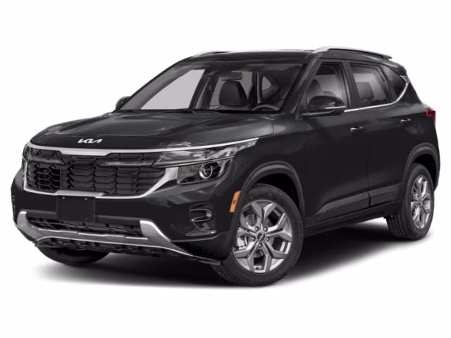 2026 Fusion Black Kia Seltos S AWD SUV