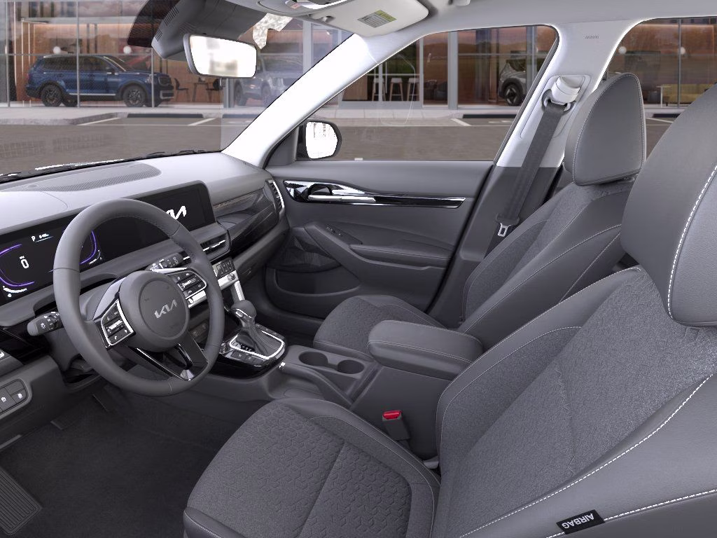 2026 Fusion Black Kia Seltos S AWD SUV