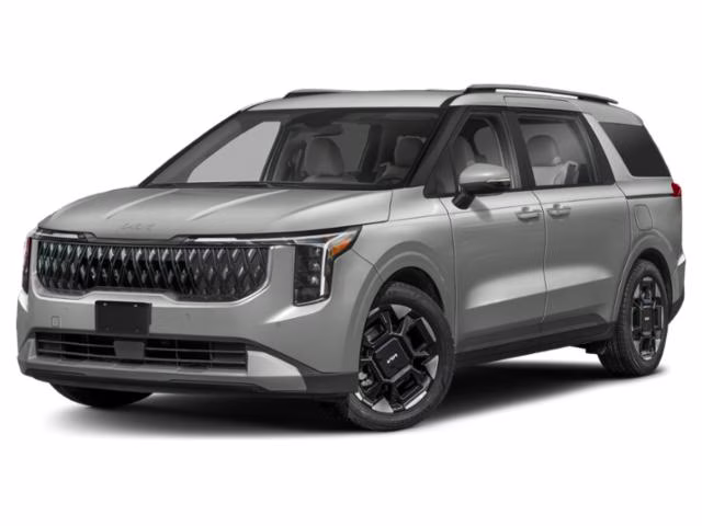2026 Ceramic Silver Kia Carnival EX FWD Van