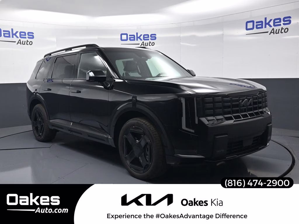 2027 Ebony Black Kia Telluride X-Line EX AWD SUV