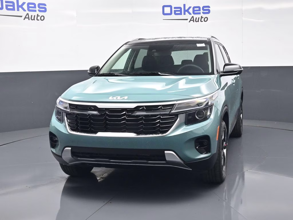 2026 Pluton Blue/Black Roof Kia Seltos S AWD SUV