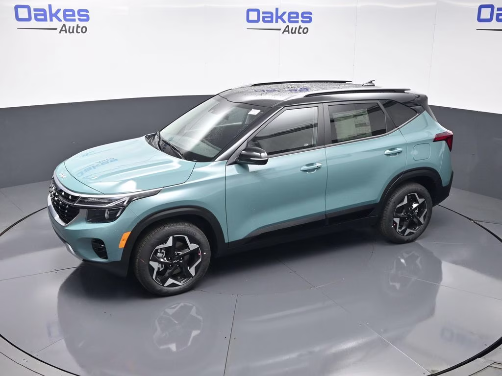 2026 Pluton Blue/Black Roof Kia Seltos S AWD SUV