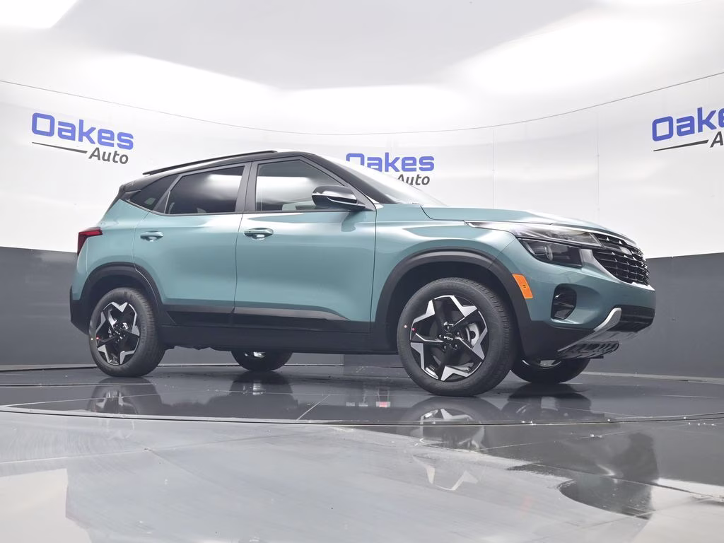 2026 Pluton Blue/Black Roof Kia Seltos S AWD SUV