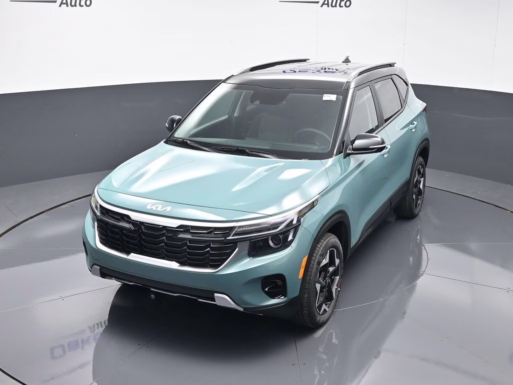 2026 Pluton Blue/Black Roof Kia Seltos S AWD SUV