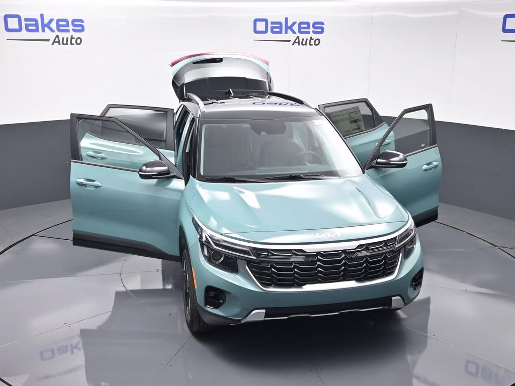 2026 Pluton Blue/Black Roof Kia Seltos S AWD SUV