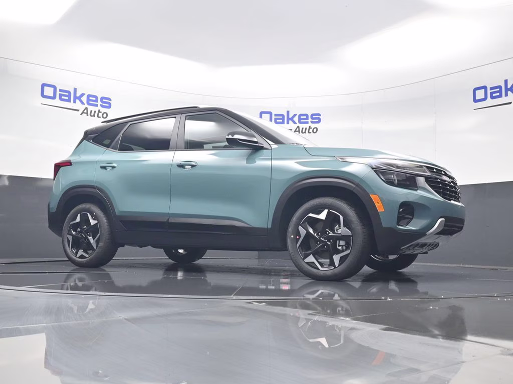 2026 Pluton Blue/Black Roof Kia Seltos S AWD SUV