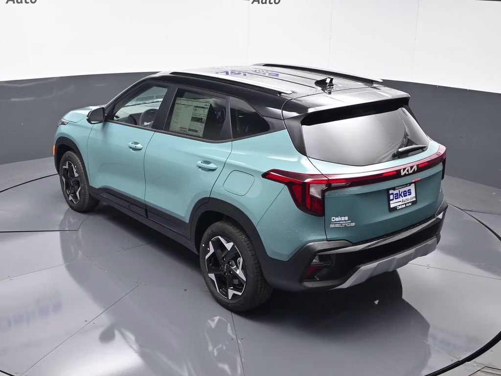 2026 Pluton Blue/Black Roof Kia Seltos S AWD SUV