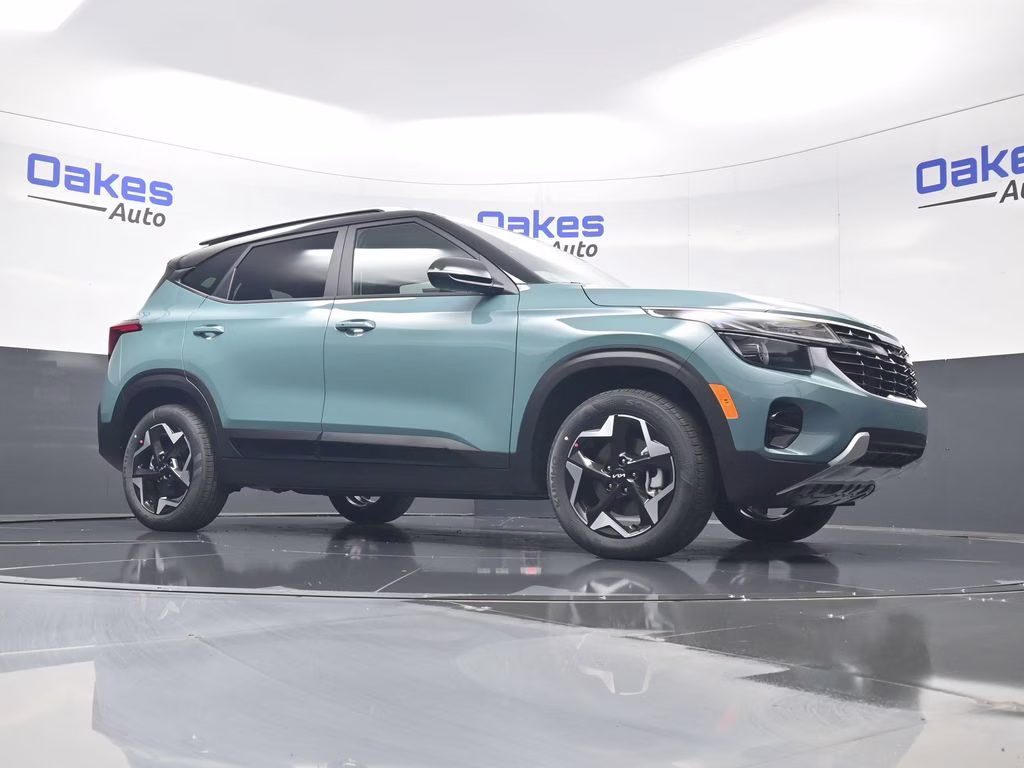 2026 Pluton Blue/Black Roof Kia Seltos S AWD SUV