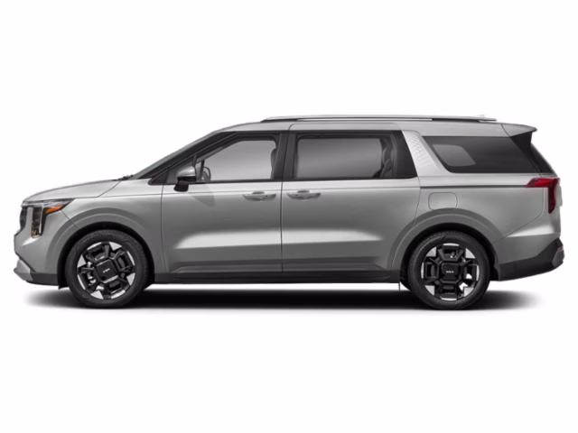 2026 Ceramic Silver Kia Carnival EX FWD Van