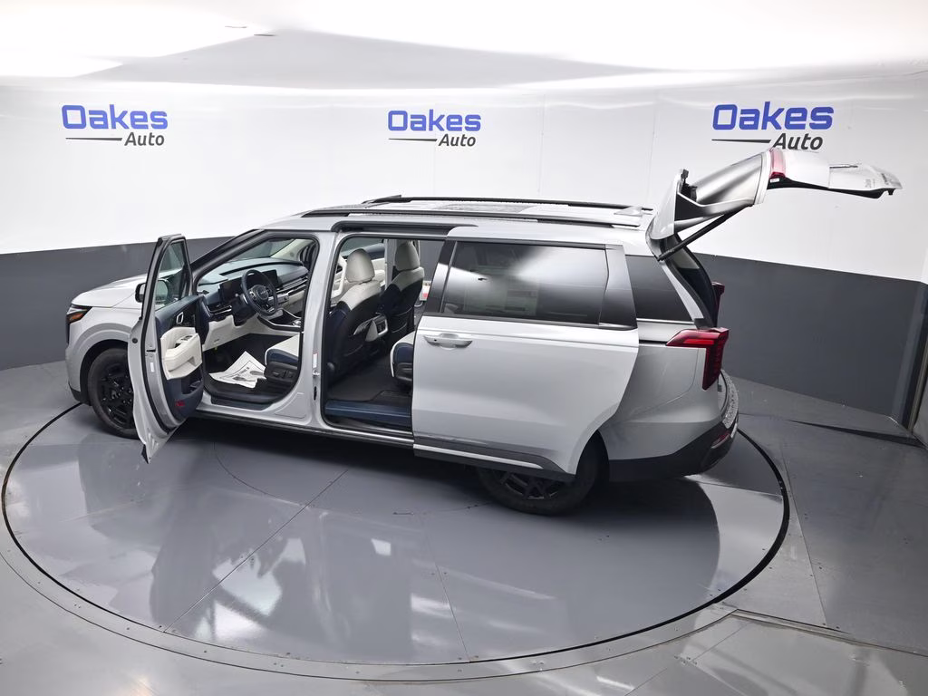2026 Ceramic Silver Kia Carnival Hybrid SX Prestige FWD Van