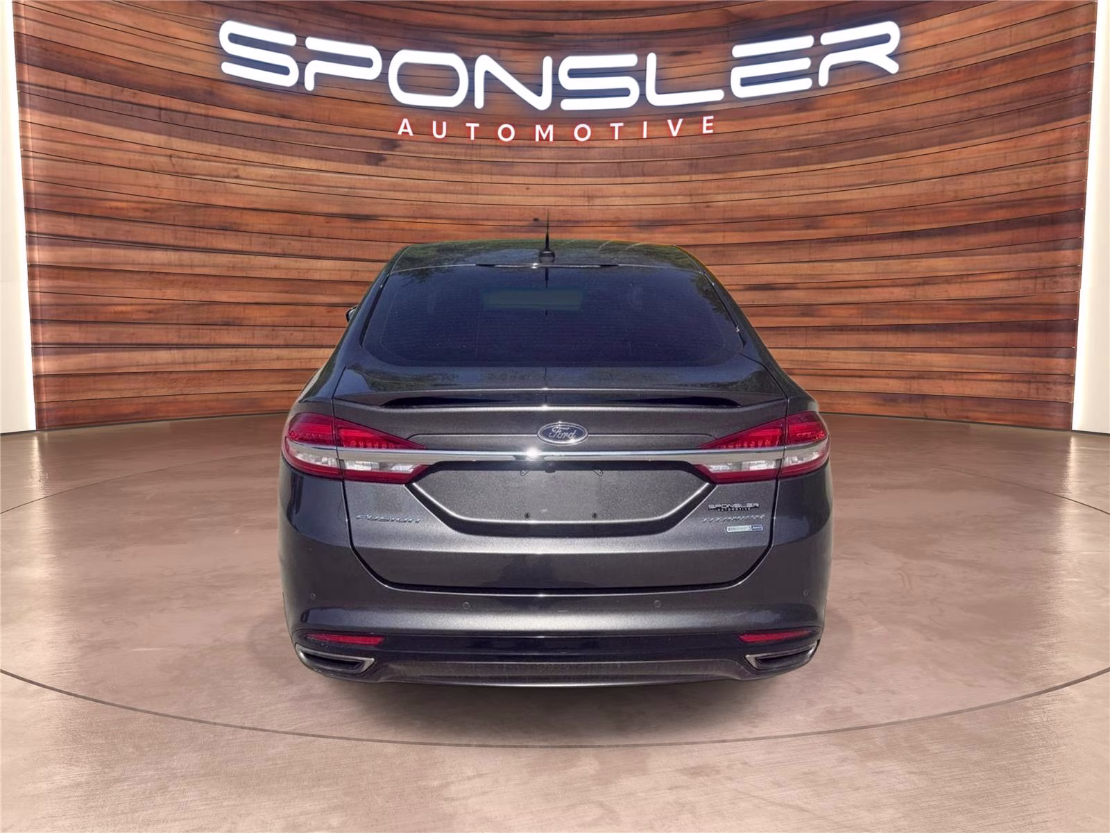 2017 Magnetic Ford Fusion Titanium AWD Sedan