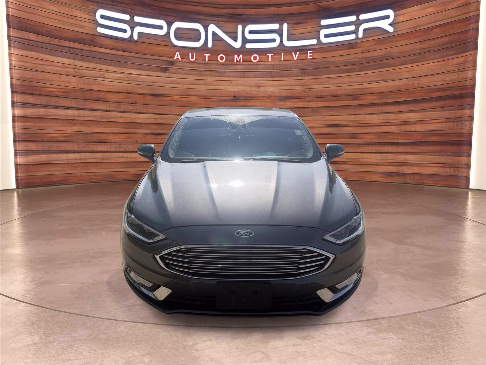 2017 Magnetic Ford Fusion Titanium AWD Sedan