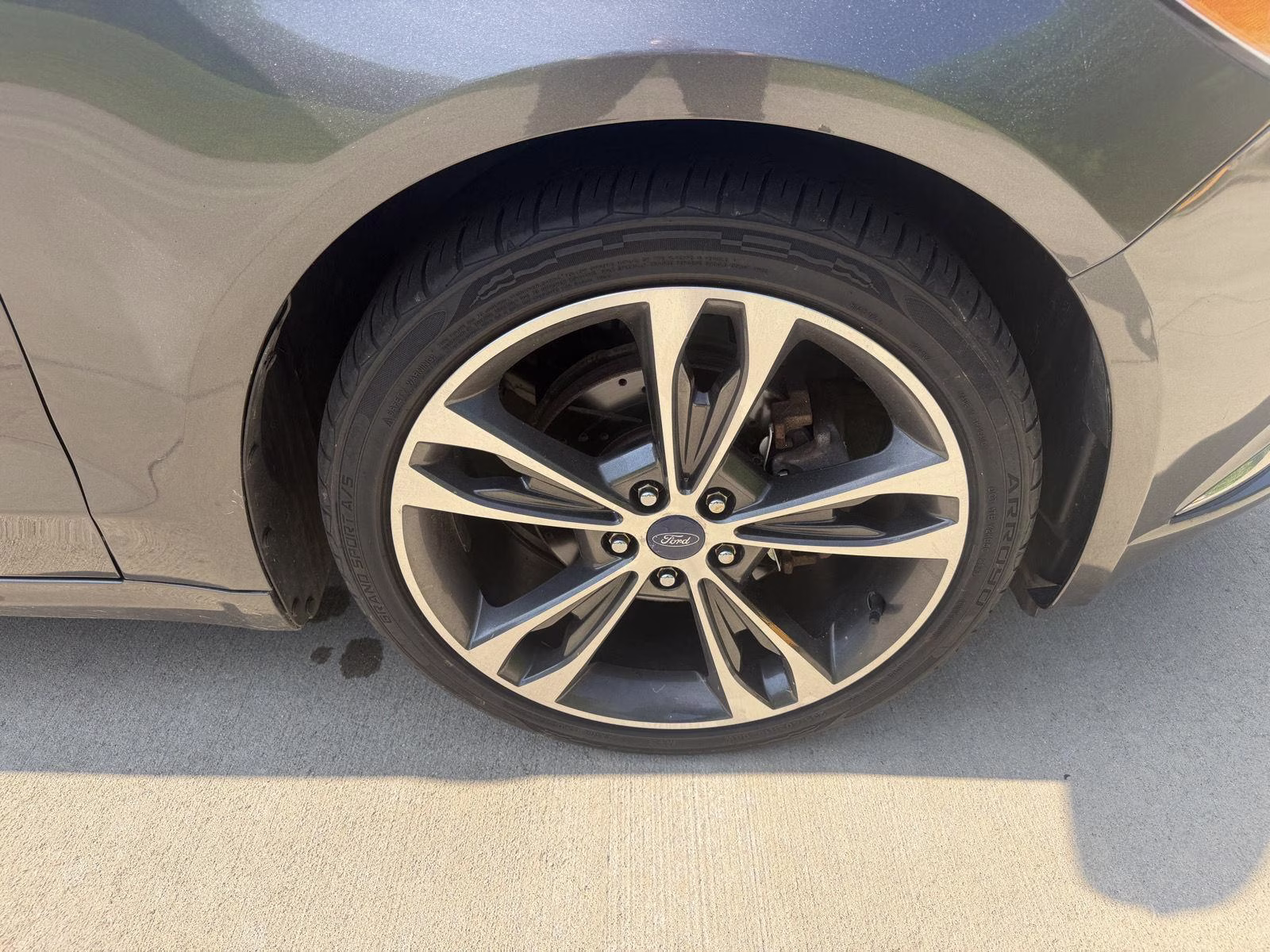 2017 Magnetic Ford Fusion Titanium AWD Sedan