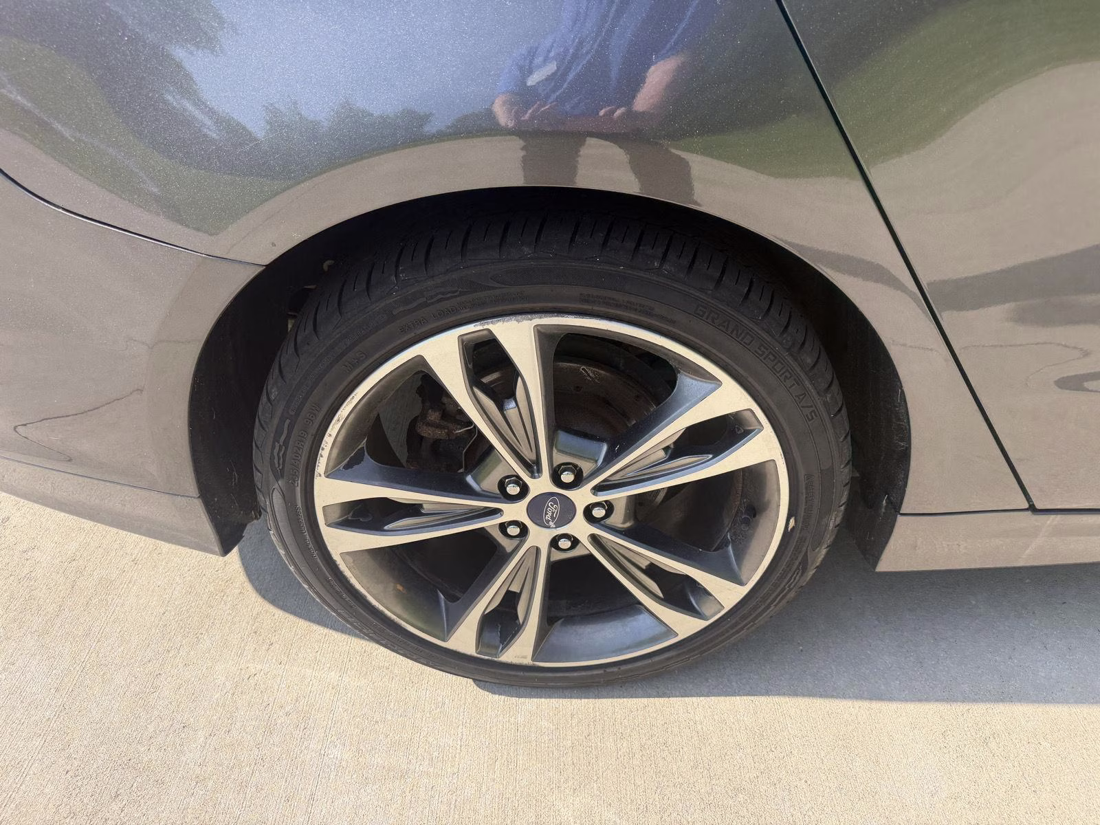 2017 Magnetic Ford Fusion Titanium AWD Sedan