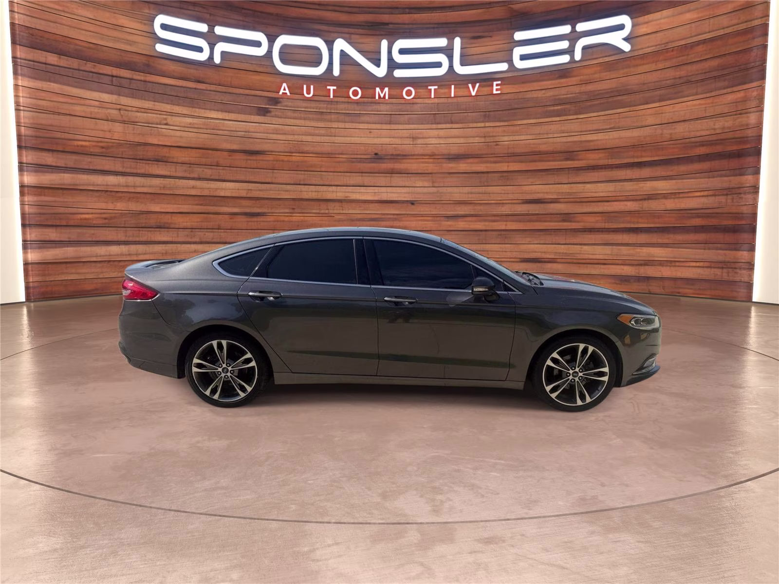 2017 Magnetic Ford Fusion Titanium AWD Sedan