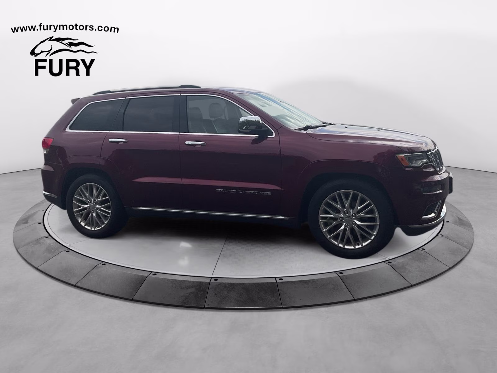 2017 Velvet Red Pearlcoat Jeep Grand Cherokee Summit 4X4 SUV