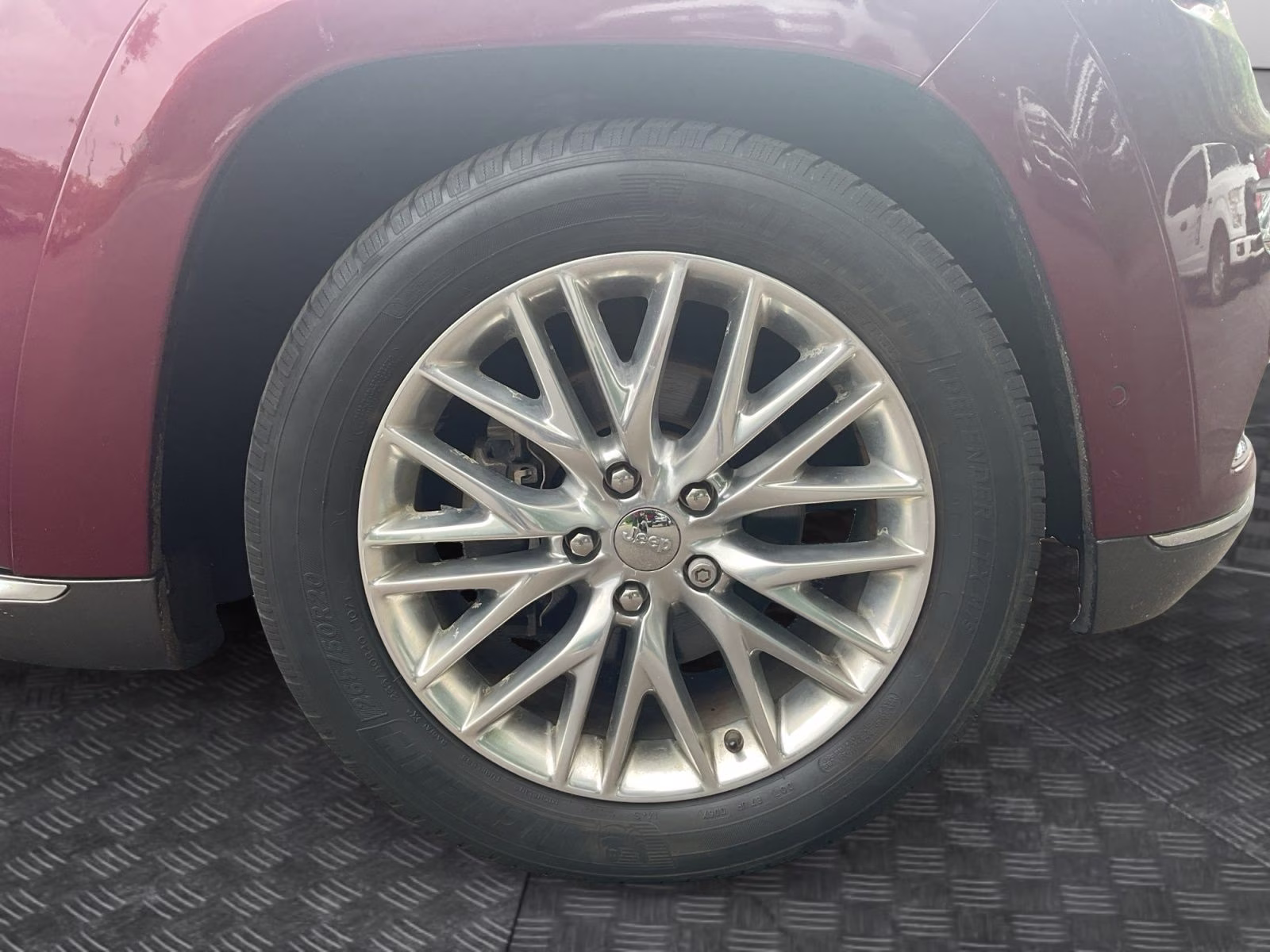 2017 Velvet Red Pearlcoat Jeep Grand Cherokee Summit 4X4 SUV