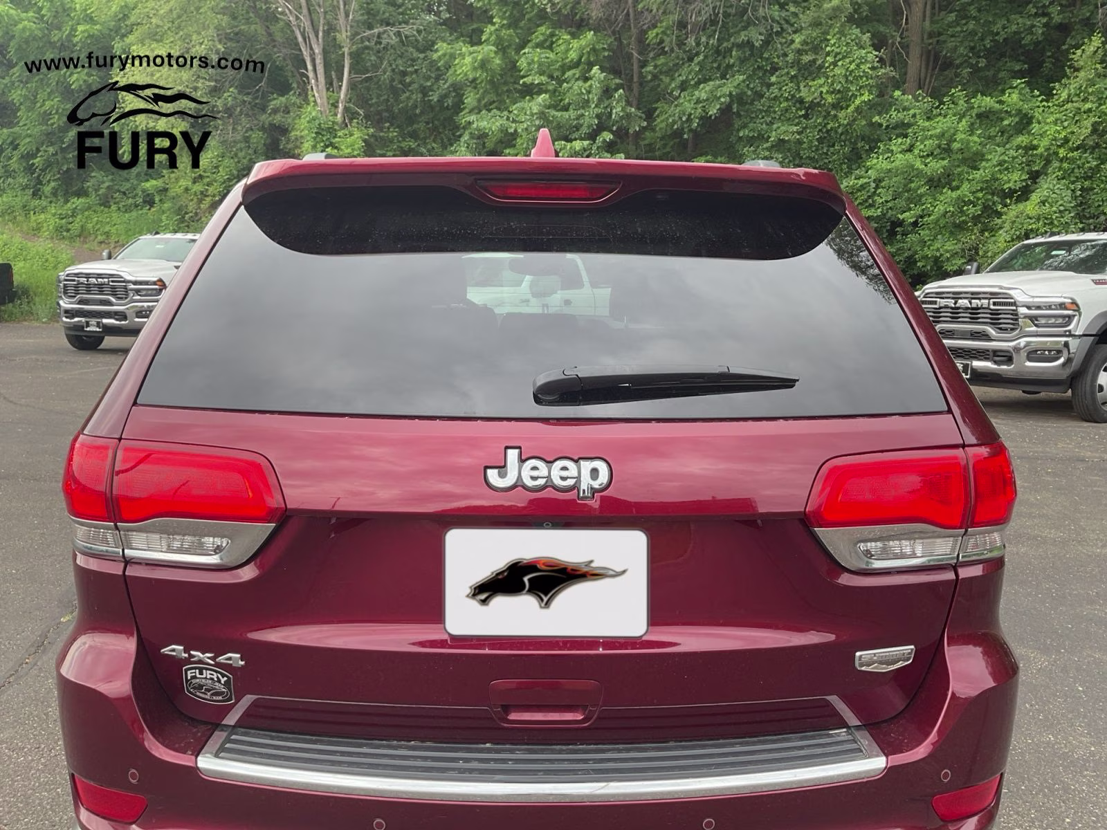 2017 Velvet Red Pearlcoat Jeep Grand Cherokee Summit 4X4 SUV