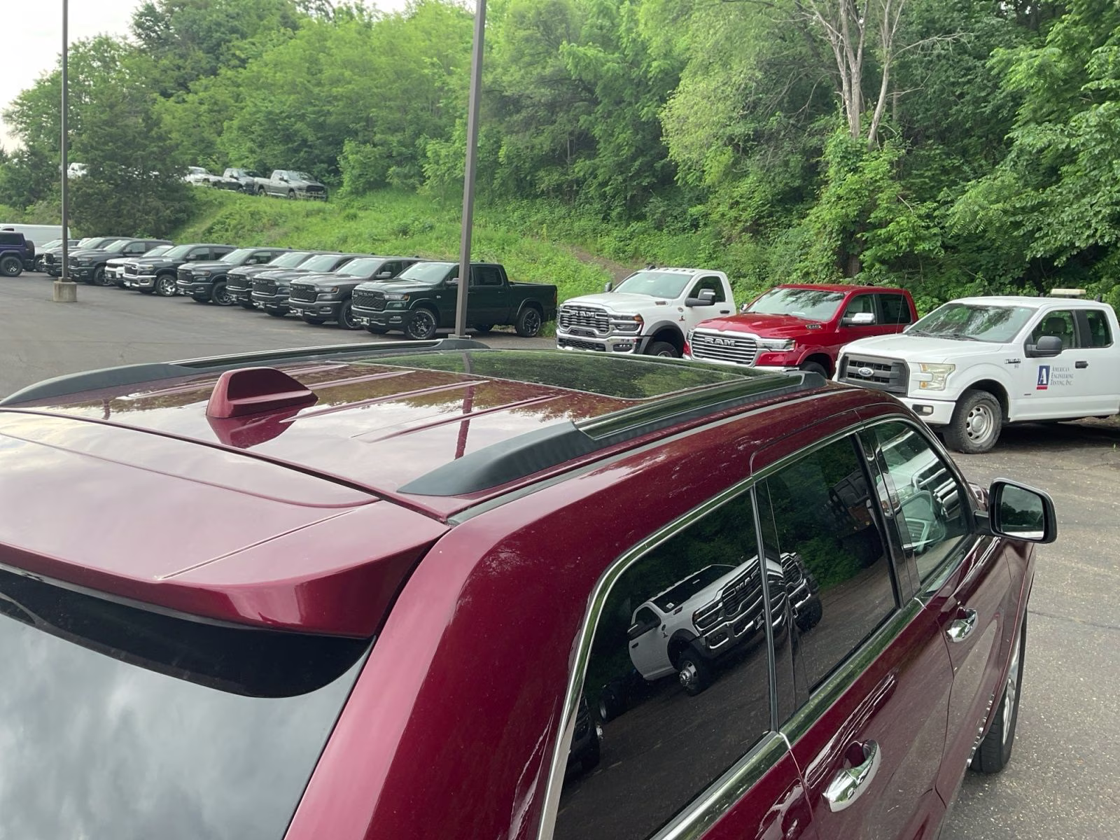 2017 Velvet Red Pearlcoat Jeep Grand Cherokee Summit 4X4 SUV