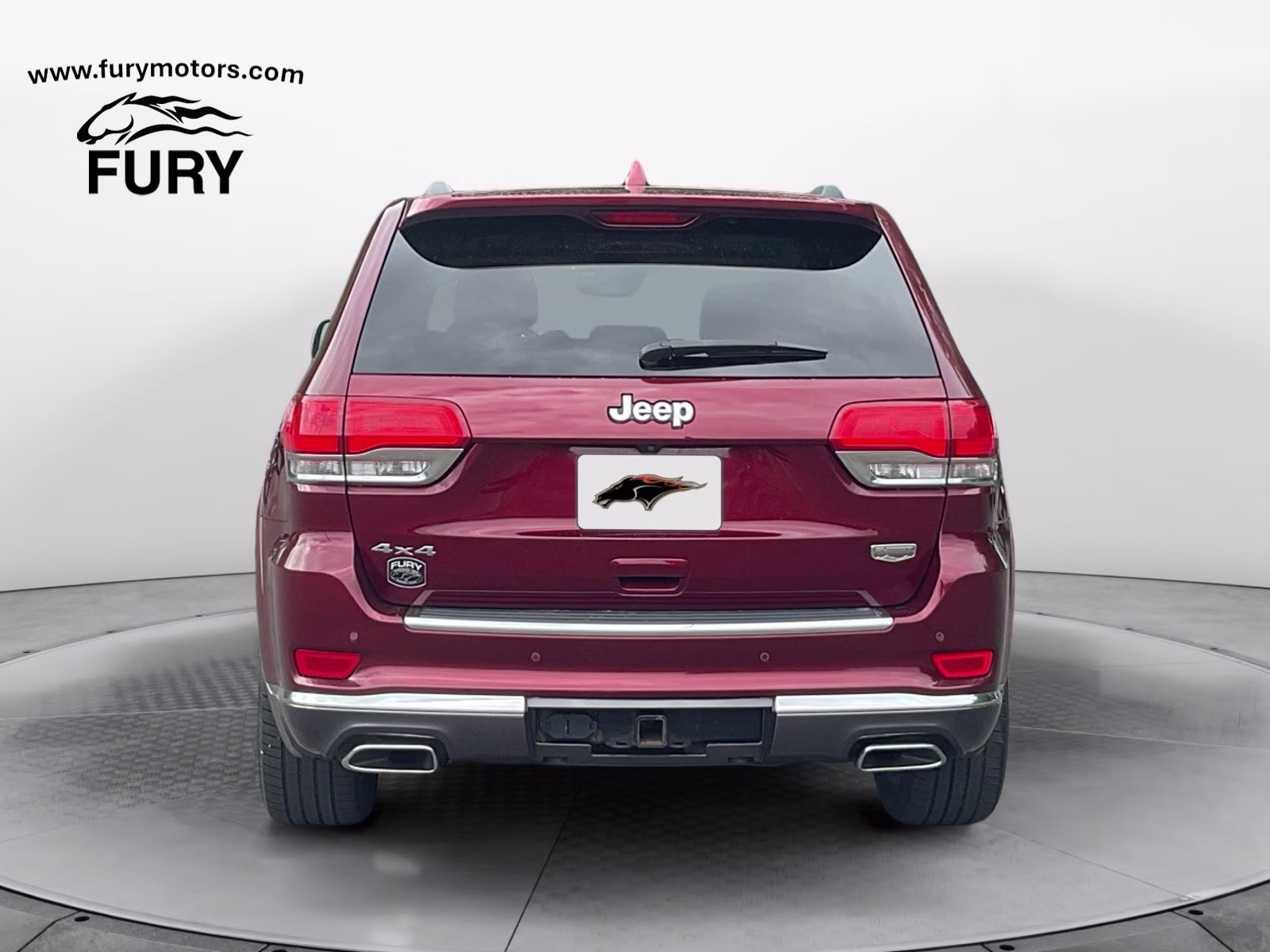2017 Velvet Red Pearlcoat Jeep Grand Cherokee Summit 4X4 SUV