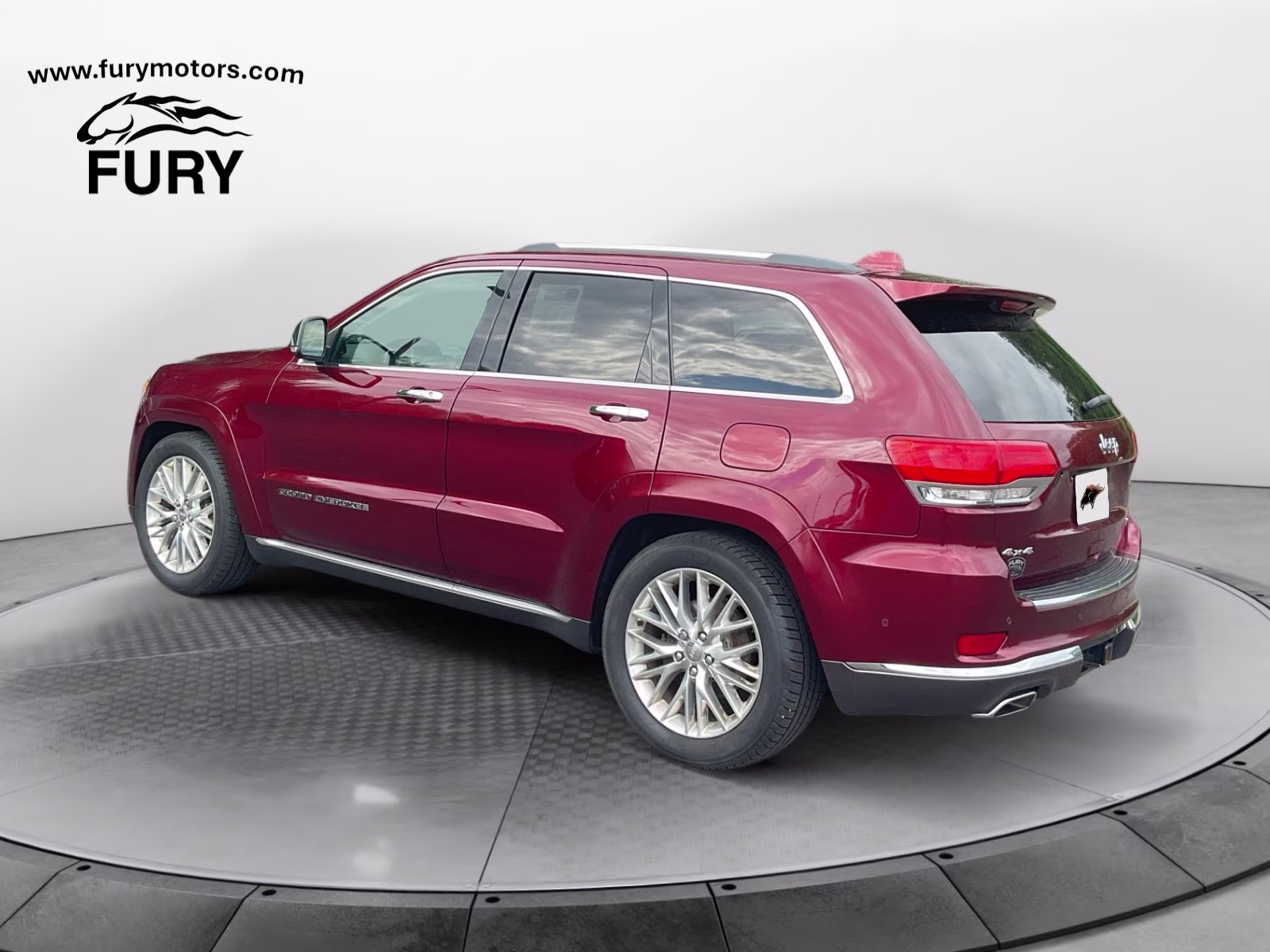 2017 Velvet Red Pearlcoat Jeep Grand Cherokee Summit 4X4 SUV