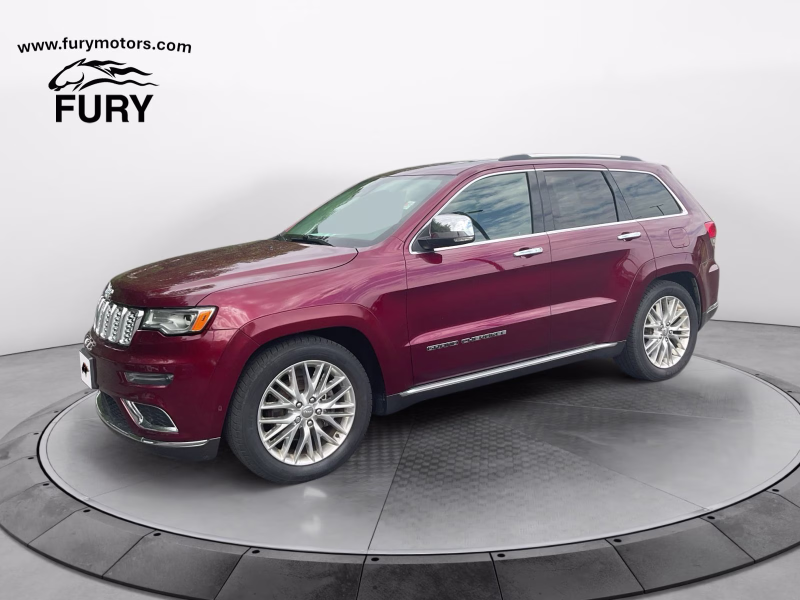 2017 Velvet Red Pearlcoat Jeep Grand Cherokee Summit 4X4 SUV