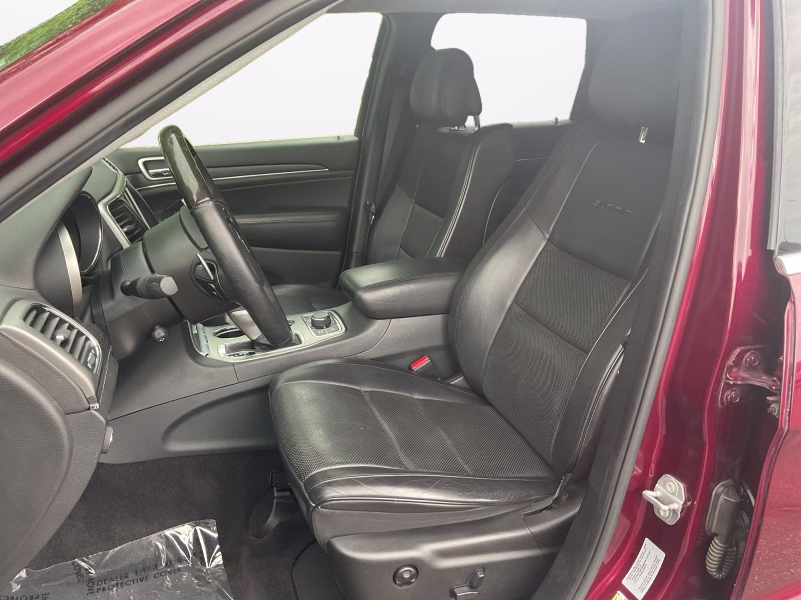 2017 Velvet Red Pearlcoat Jeep Grand Cherokee Summit 4X4 SUV