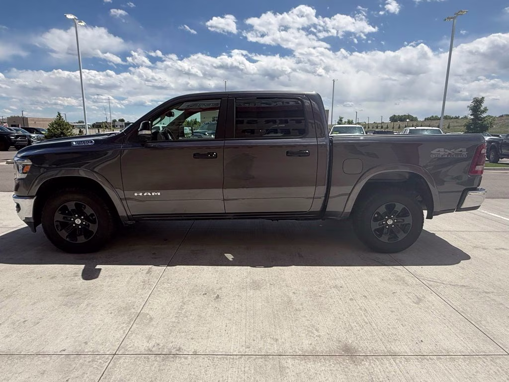 2019 Granite Crystal Metallic Clearcoat Ram 1500 Laramie 4X4 Truck