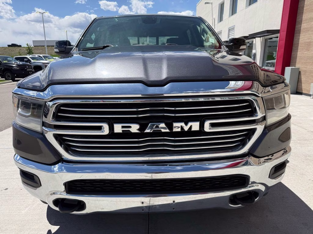 2019 Granite Crystal Metallic Clearcoat Ram 1500 Laramie 4X4 Truck