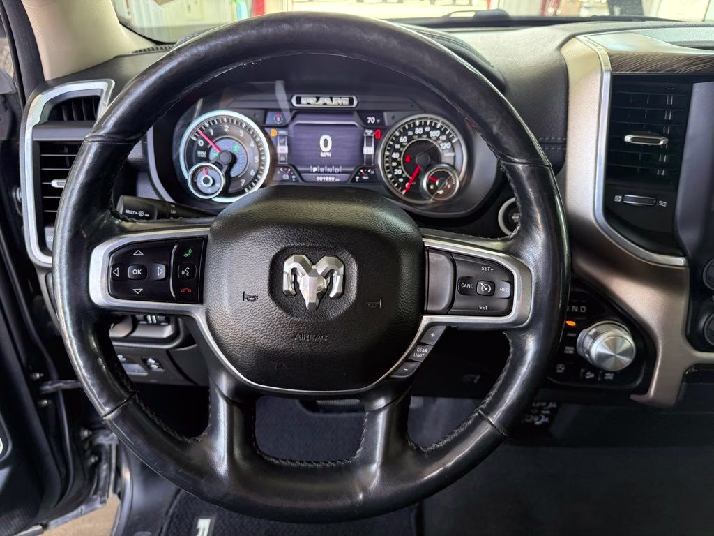 2019 Granite Crystal Metallic Clearcoat Ram 1500 Laramie 4X4 Truck
