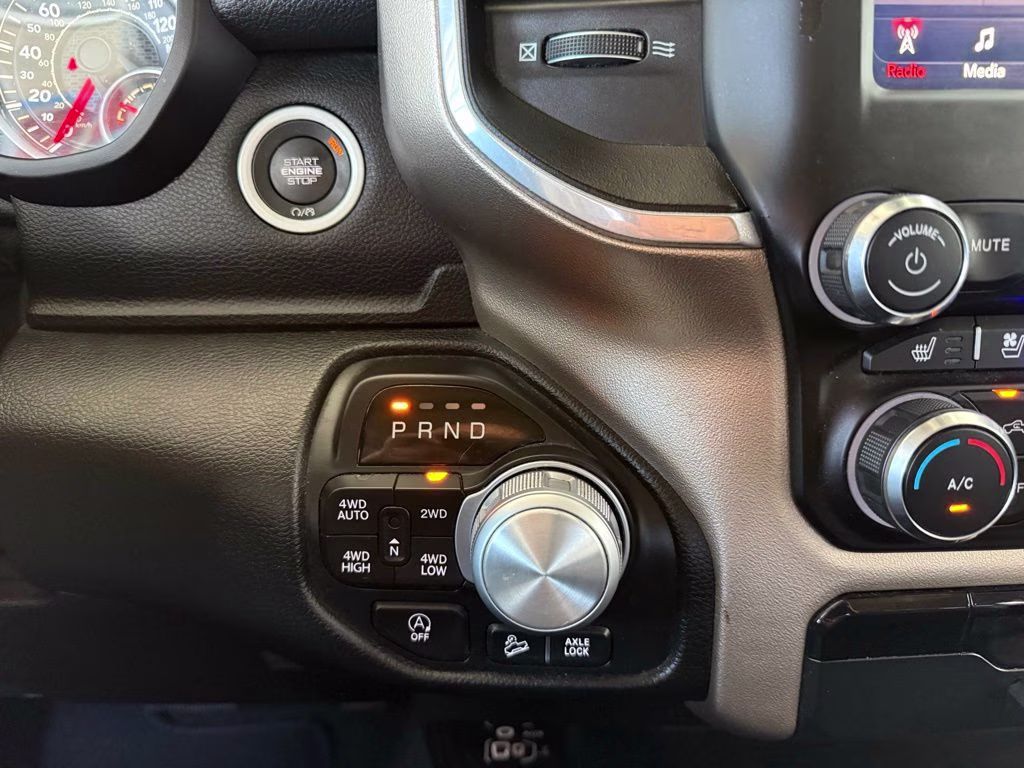 2019 Granite Crystal Metallic Clearcoat Ram 1500 Laramie 4X4 Truck