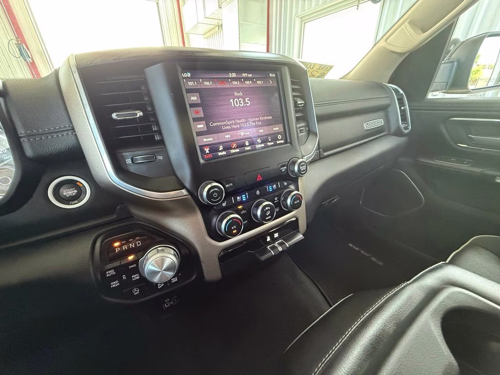 2019 Granite Crystal Metallic Clearcoat Ram 1500 Laramie 4X4 Truck