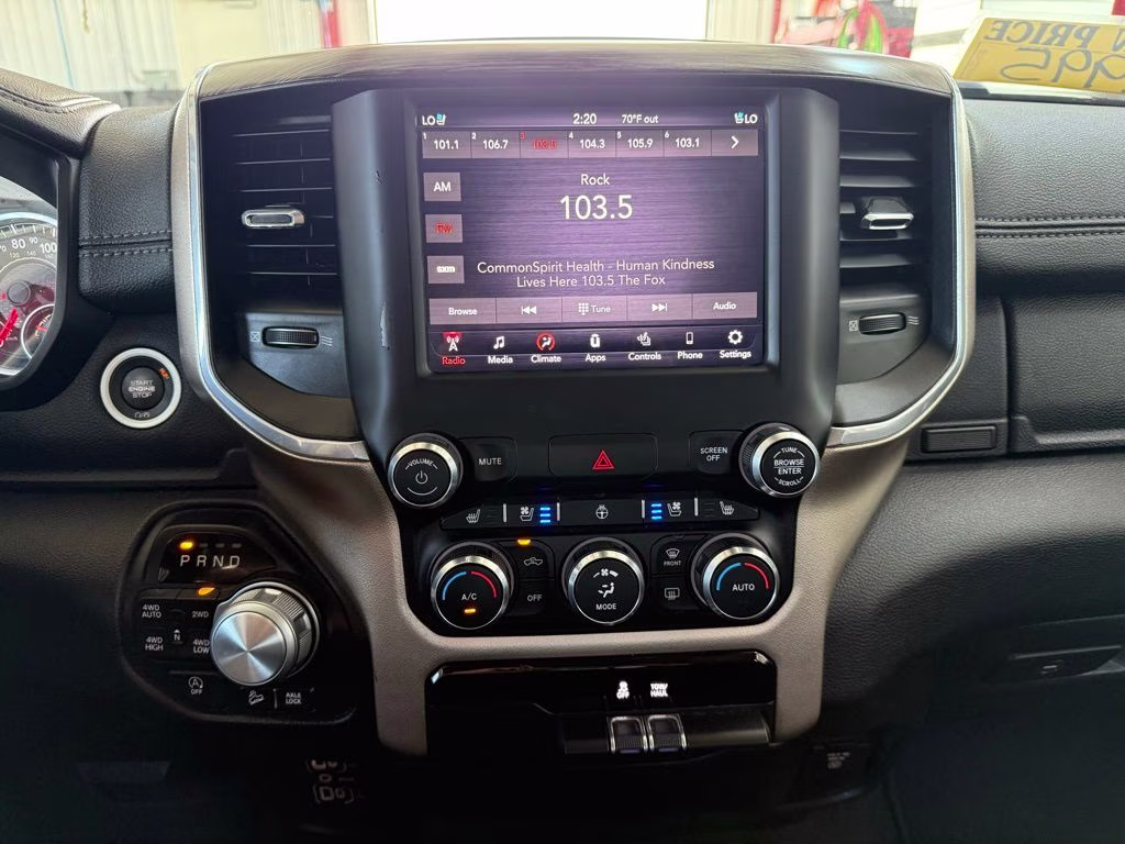 2019 Granite Crystal Metallic Clearcoat Ram 1500 Laramie 4X4 Truck