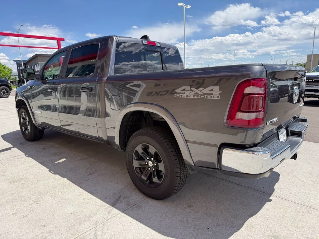 2019 Granite Crystal Metallic Clearcoat Ram 1500 Laramie 4X4 Truck