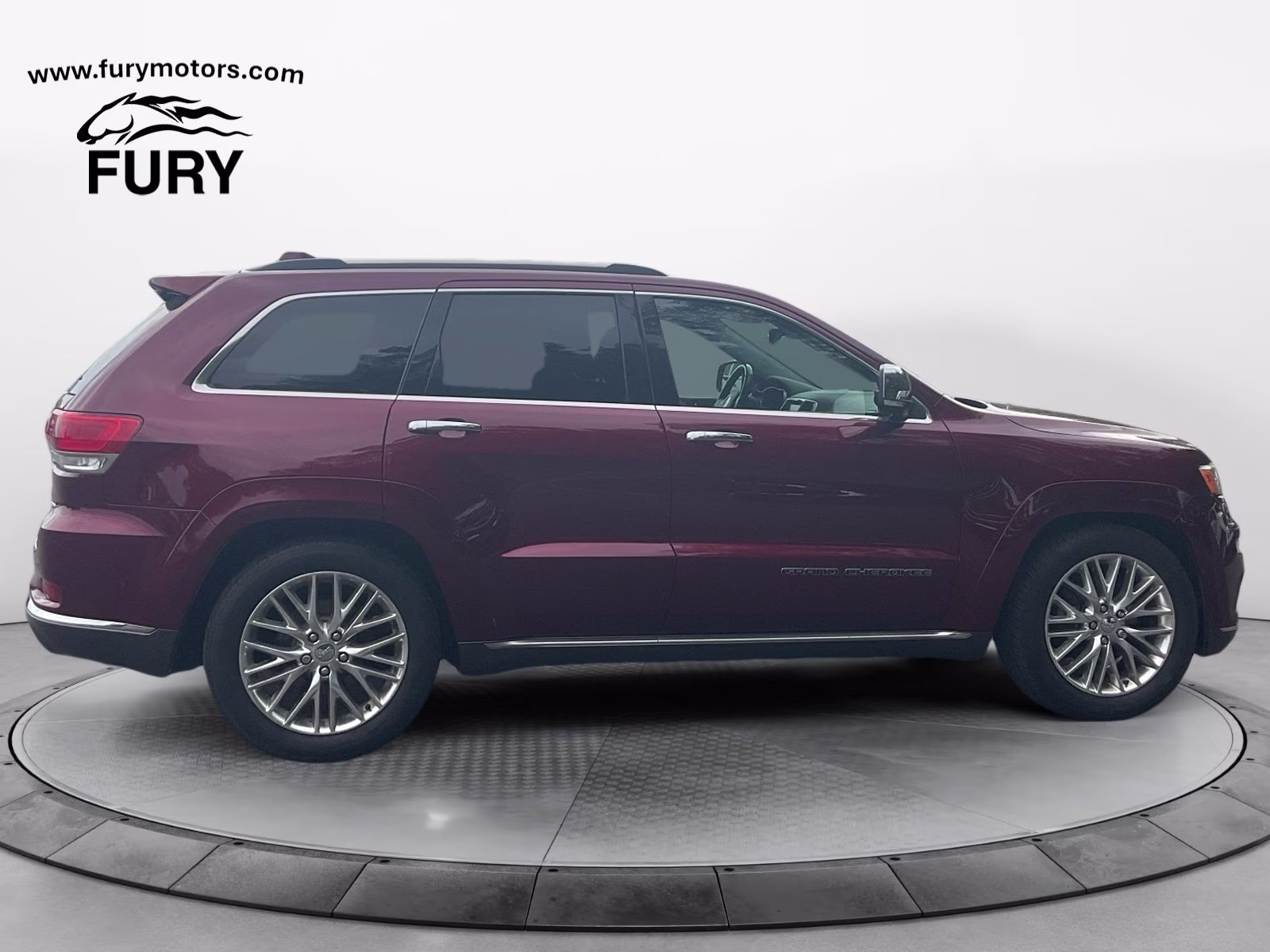 2017 Velvet Red Pearlcoat Jeep Grand Cherokee Summit 4X4 SUV