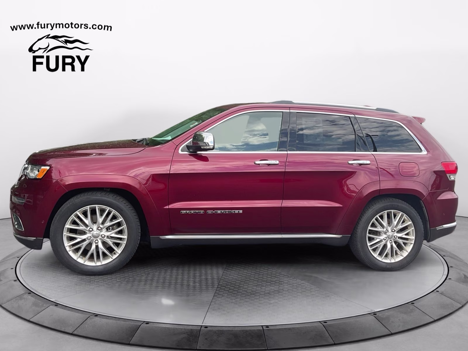 2017 Velvet Red Pearlcoat Jeep Grand Cherokee Summit 4X4 SUV