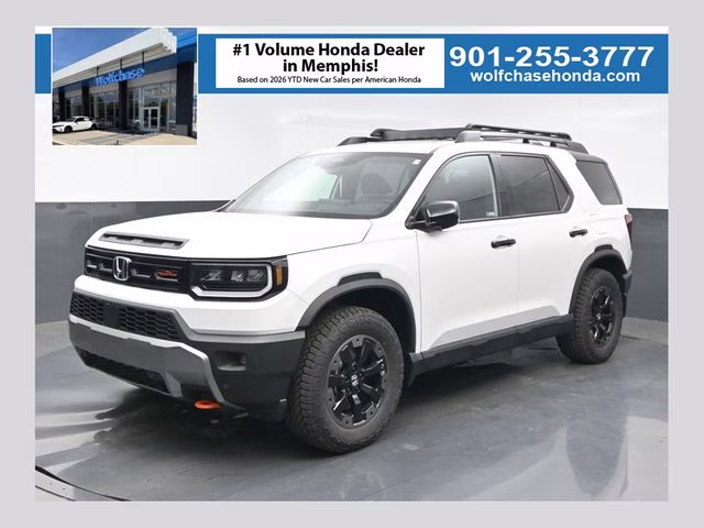 2026 Platinum White Pearl Honda Passport TrailSport Elite AWD SUV