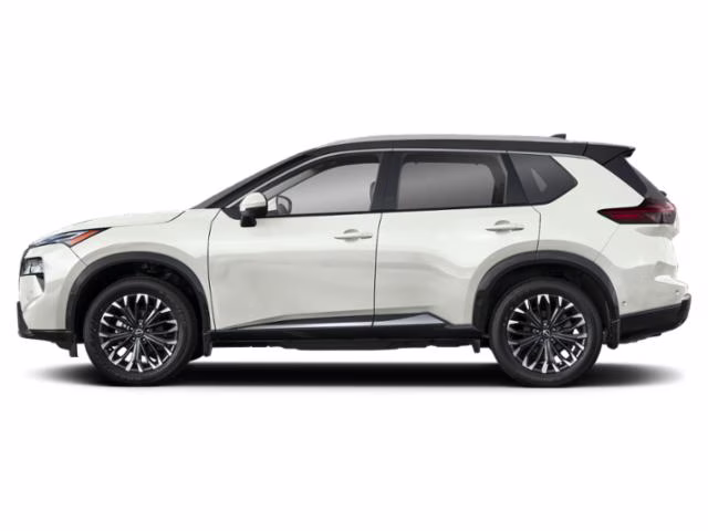 2026 Everest White Pearl/Super Black Nissan Rogue Platinum AWD SUV