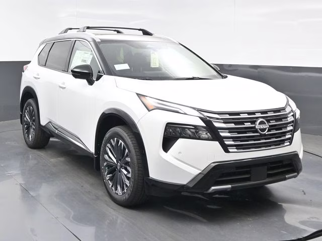 2026 Everest White Pearl/Super Black Nissan Rogue Platinum AWD SUV
